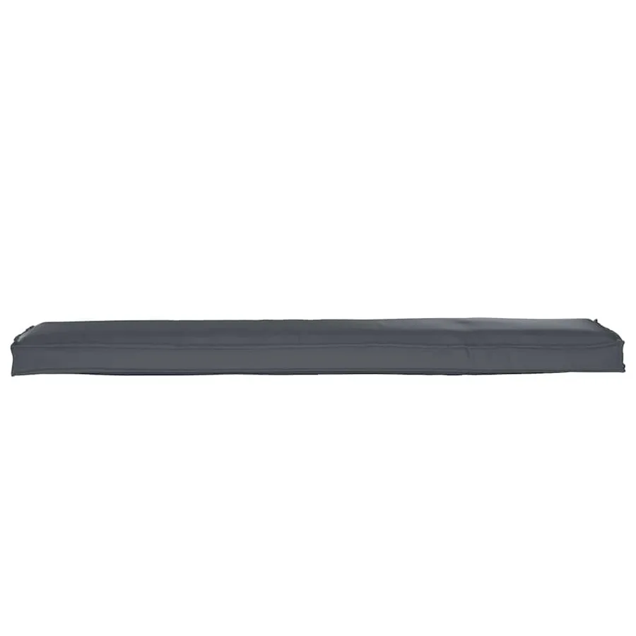 Coussin de palette Anthracite 180 x 40 x 8 cm Tissu Oxford - 6