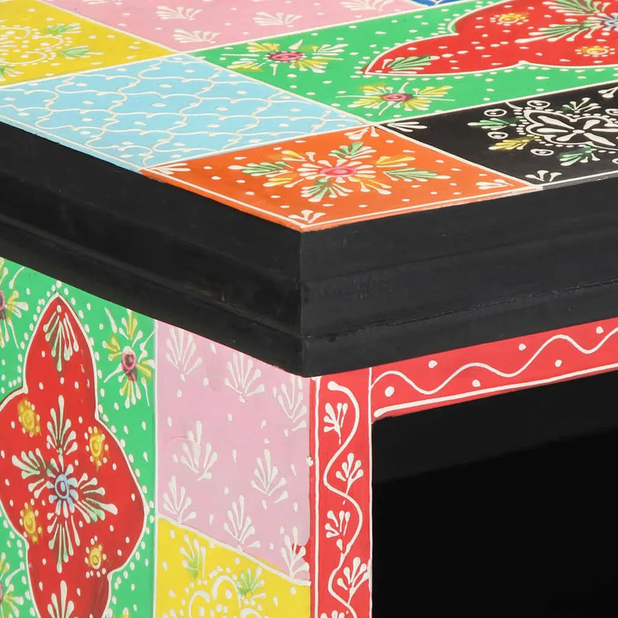 Meuble TV Multicolore 80 x 30 x 22 cm Bois d'ingénierie - 6