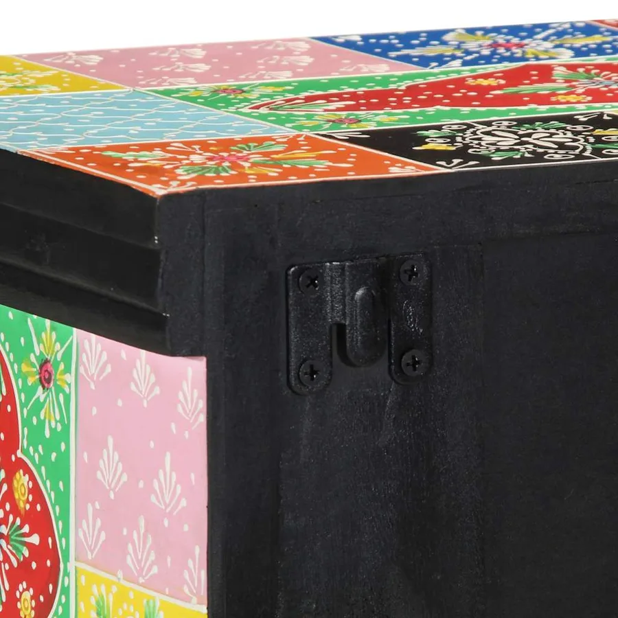 Meuble TV Multicolore 80 x 30 x 22 cm Bois d'ingénierie - 8