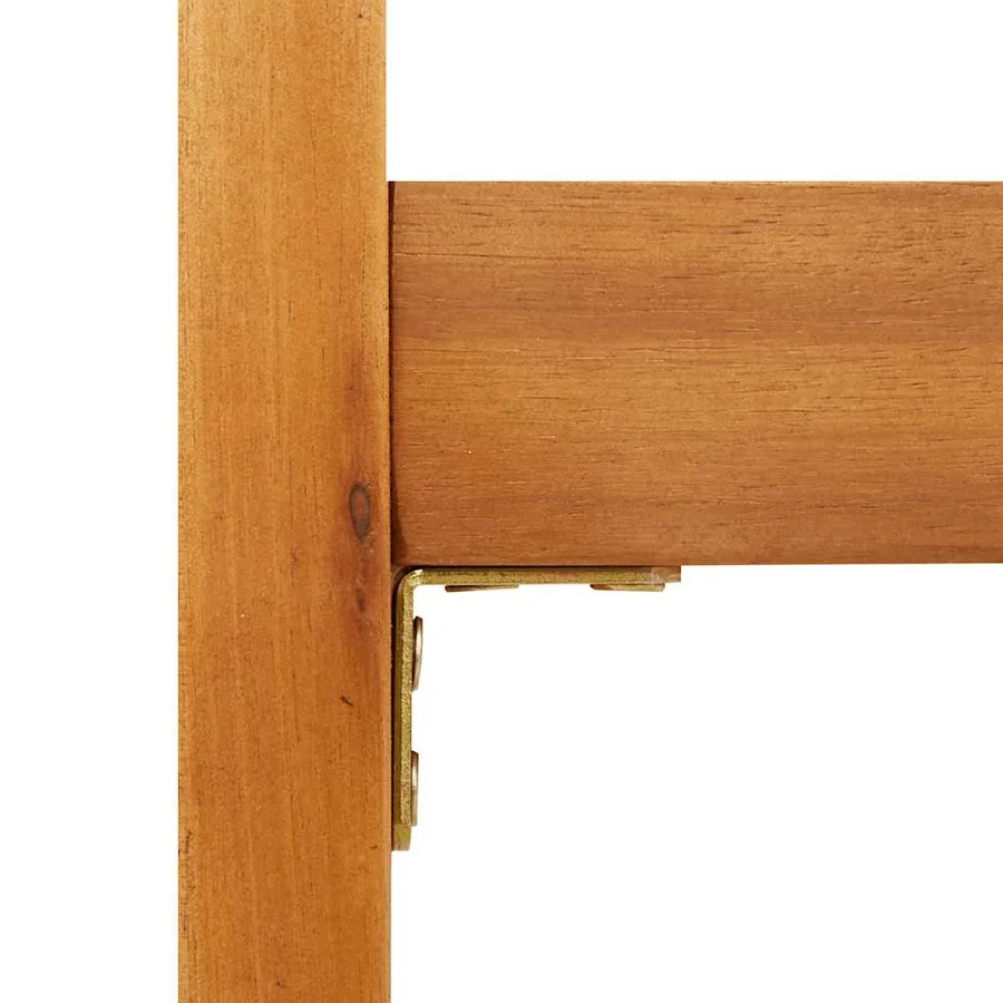 Ensemble de salle à manger de jardin 7 pcs en bois massif d'acacia - 10