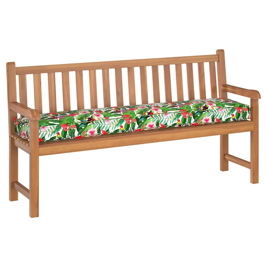 Coussin de palette Floral Jungle tropicale 180 x 40 x 8 cm - 6