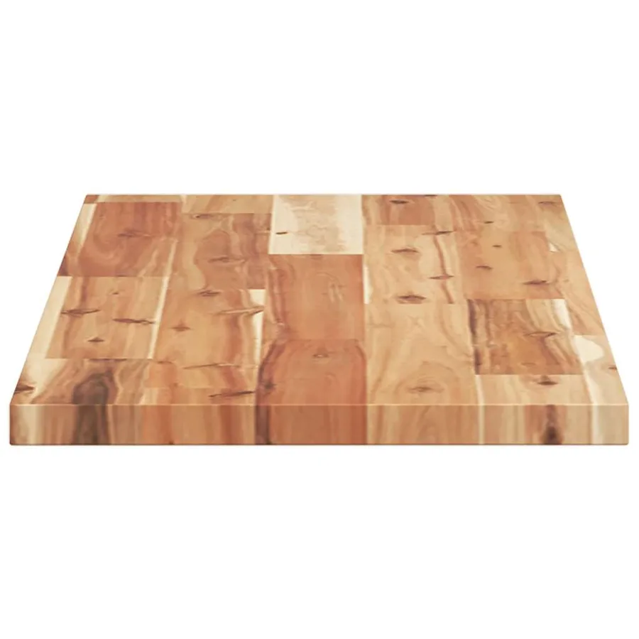 Étagère flottante 80x30x2 cm acacia massif finition à l'huile - 5