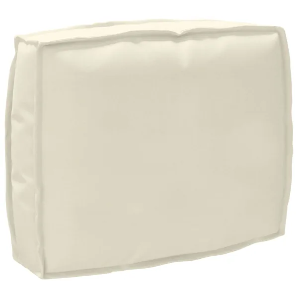 Coussin Crème 50 x 40 x 12 cm Tissu Oxford