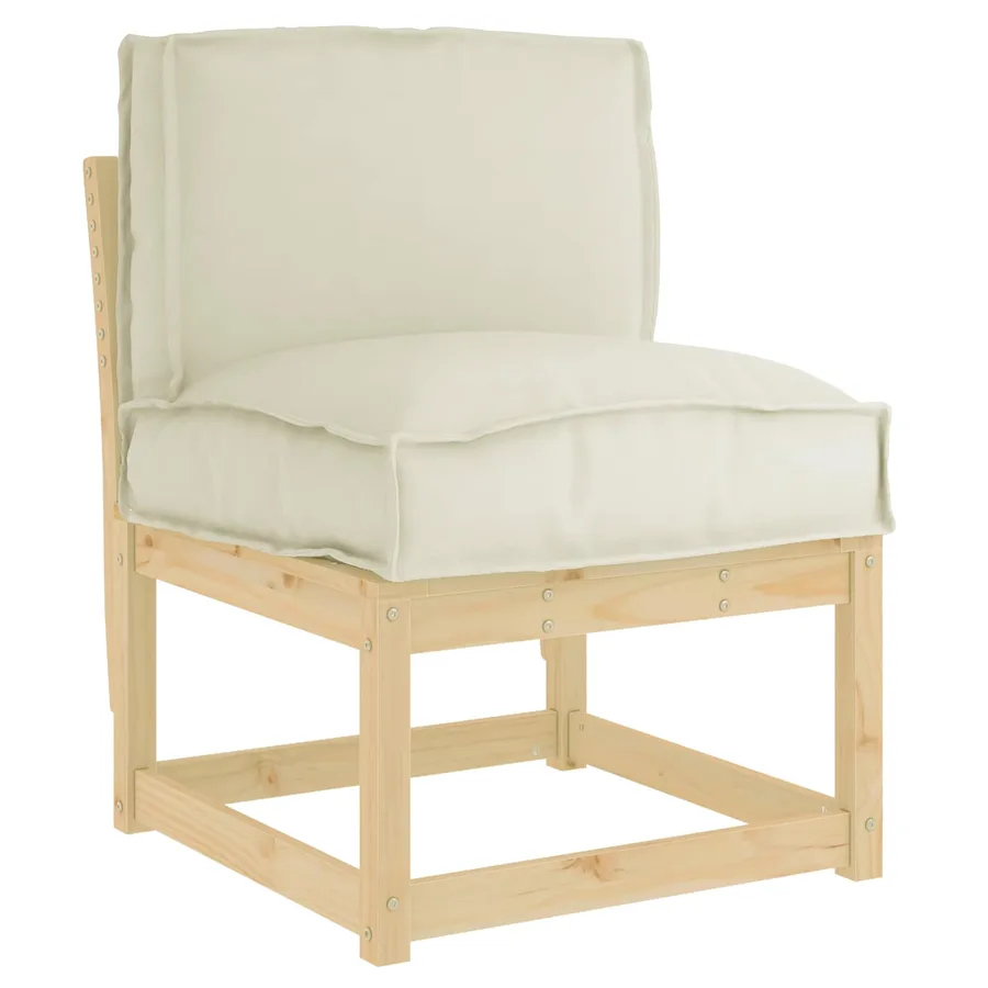 Coussin Crème 50 x 40 x 12 cm Tissu Oxford - 2