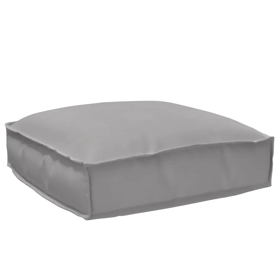 Coussin Gris 50 x 50 x 12 cm Tissu Oxford