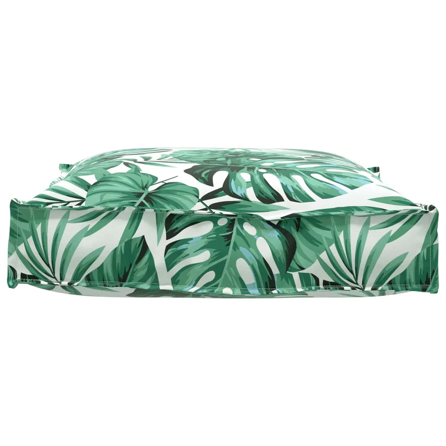 Coussin Feuille Motif feuille 70 x 70 x 12 cm Tissu Oxford - 4