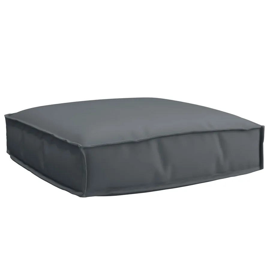 Coussin Anthracite 60 x 60 x 12 cm Tissu Oxford