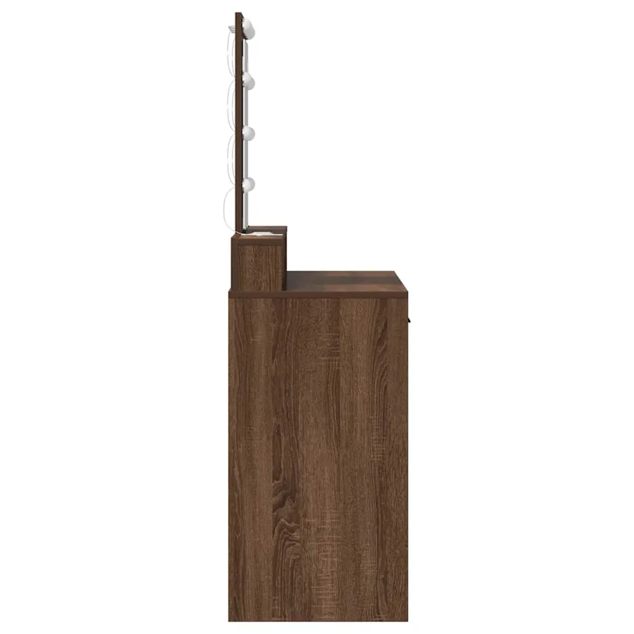 Table de Toilette Marron 100 x 41 x 140 cm Bois d'ingénierie - 6