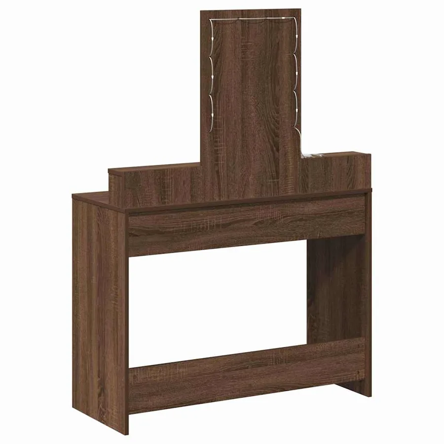 Table de Toilette Marron 100 x 41 x 140 cm Bois d'ingénierie - 7