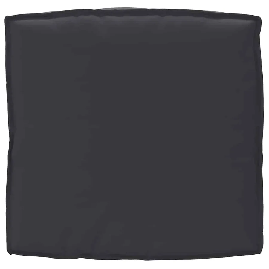 Coussin Noir 80 x 80 x 12 cm Tissu Oxford - 7