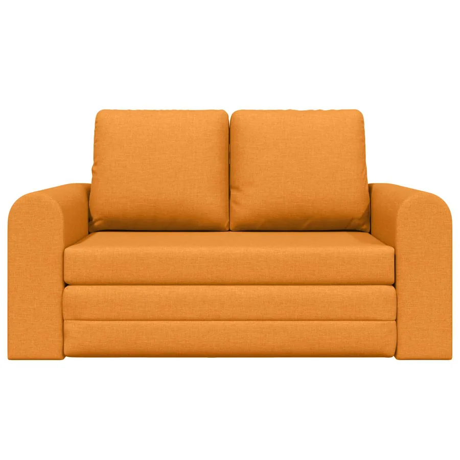 Canapé-Lit 60cm Jaune foncé tissu - 5
