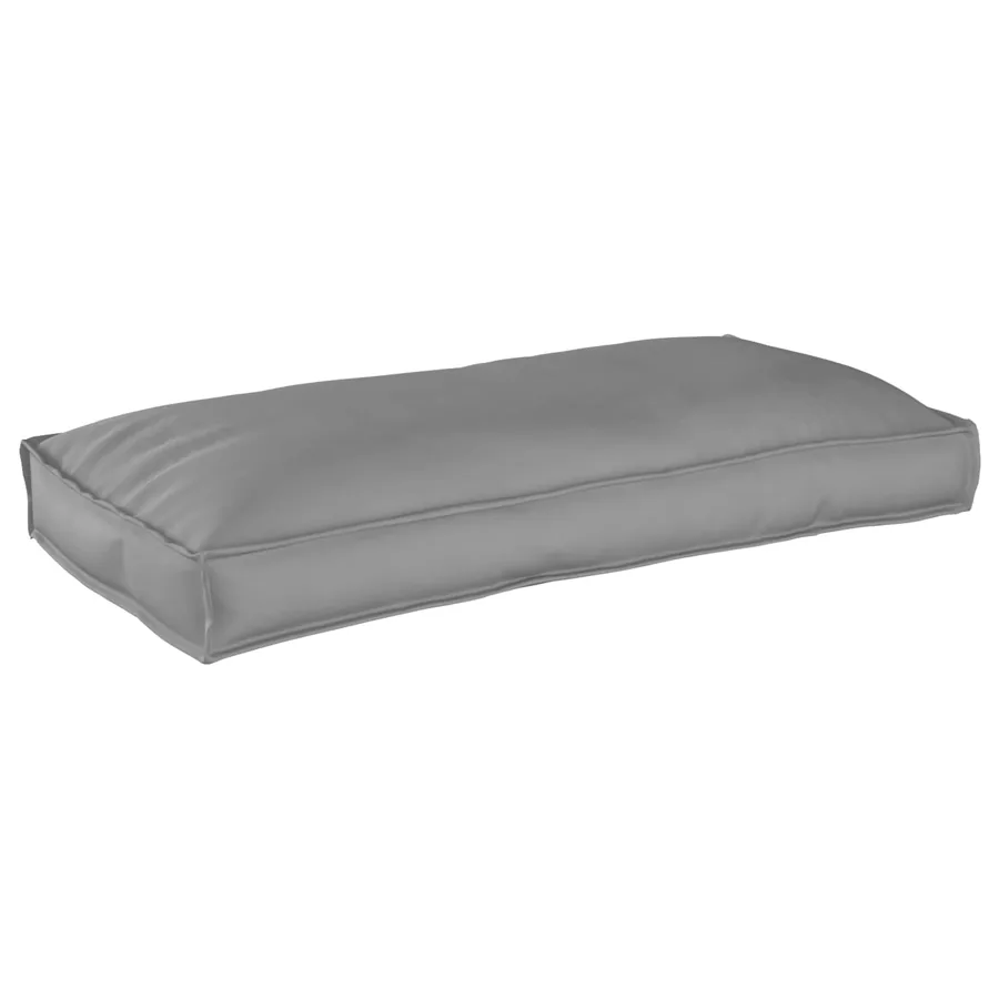Coussin Gris 120 x 60 x 12 cm Tissu Oxford - 3