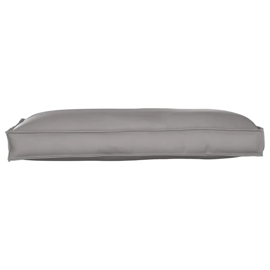 Coussin Gris 120 x 60 x 12 cm Tissu Oxford - 4