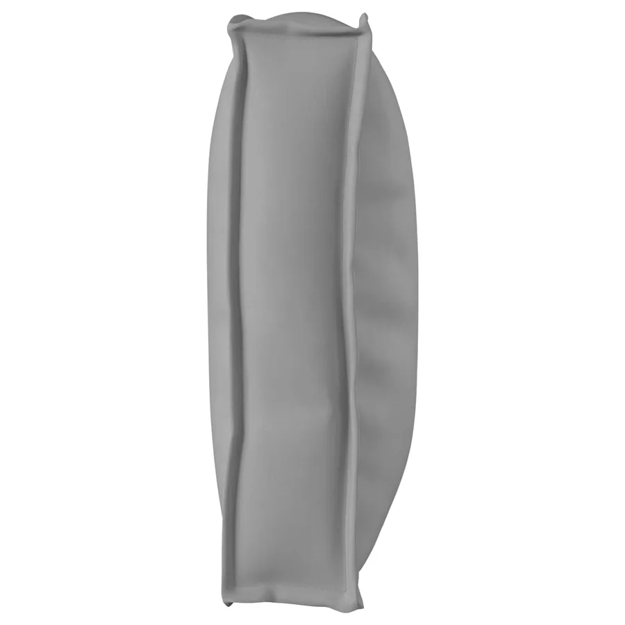 Coussin Gris 120 x 60 x 12 cm Tissu Oxford - 5