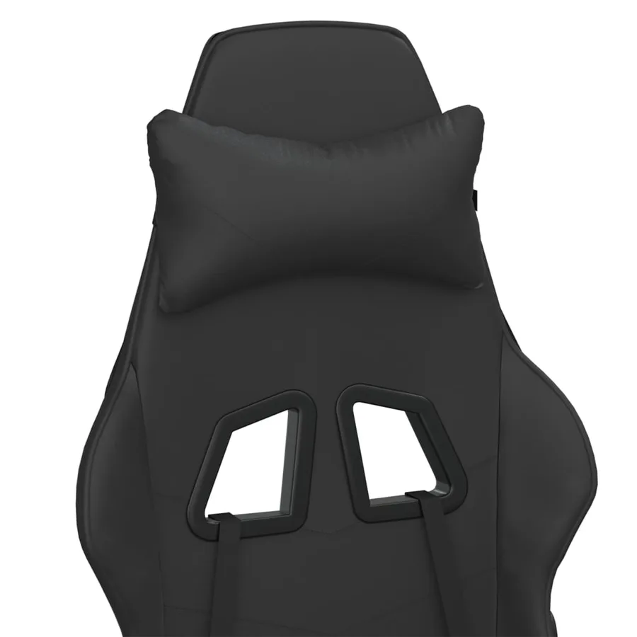 Chaise de jeu Noir Similicuir - 9
