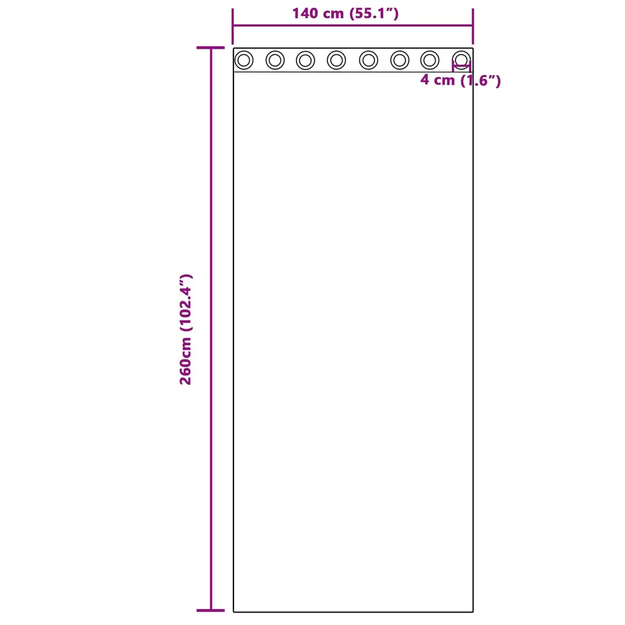 Rideaux occultants 2 pcs Gris clair 140 x 260 cm Velours - 9