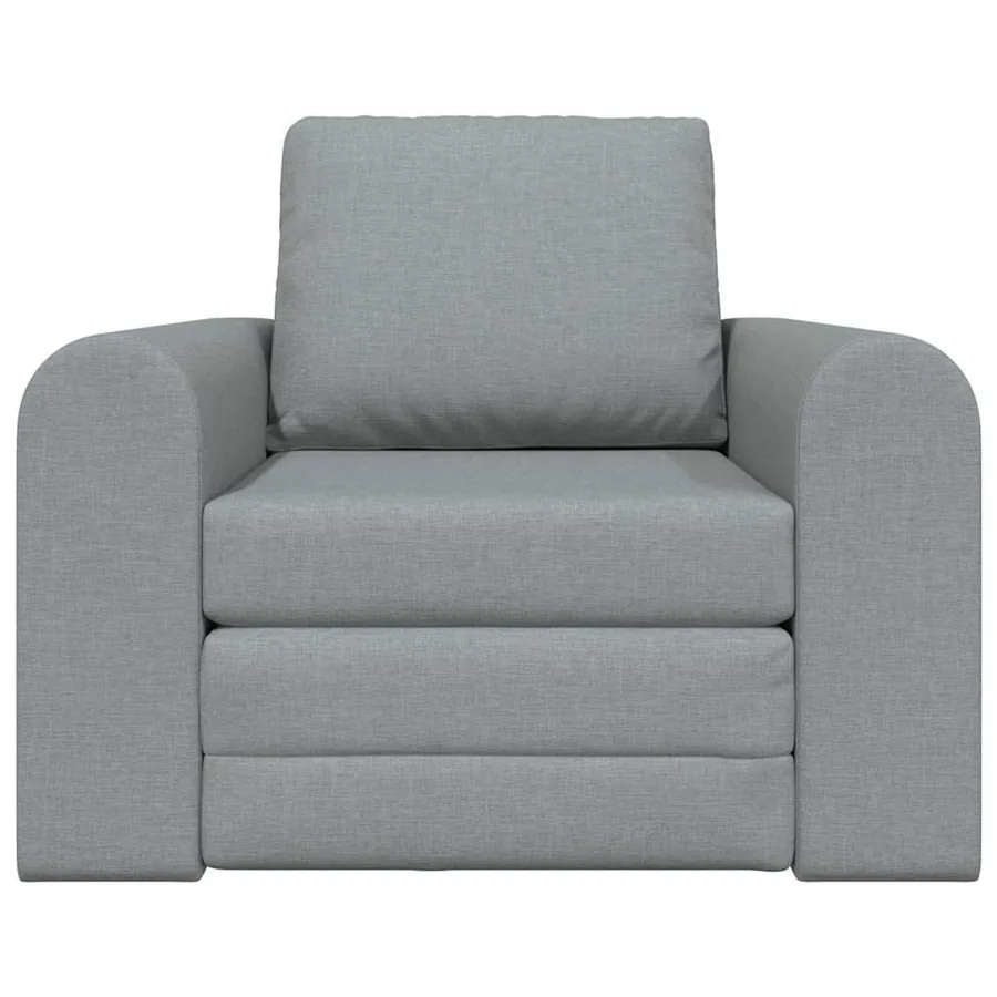 Canapé-Lit Gris clair 98 x 71 x 83 cm tissu - 4