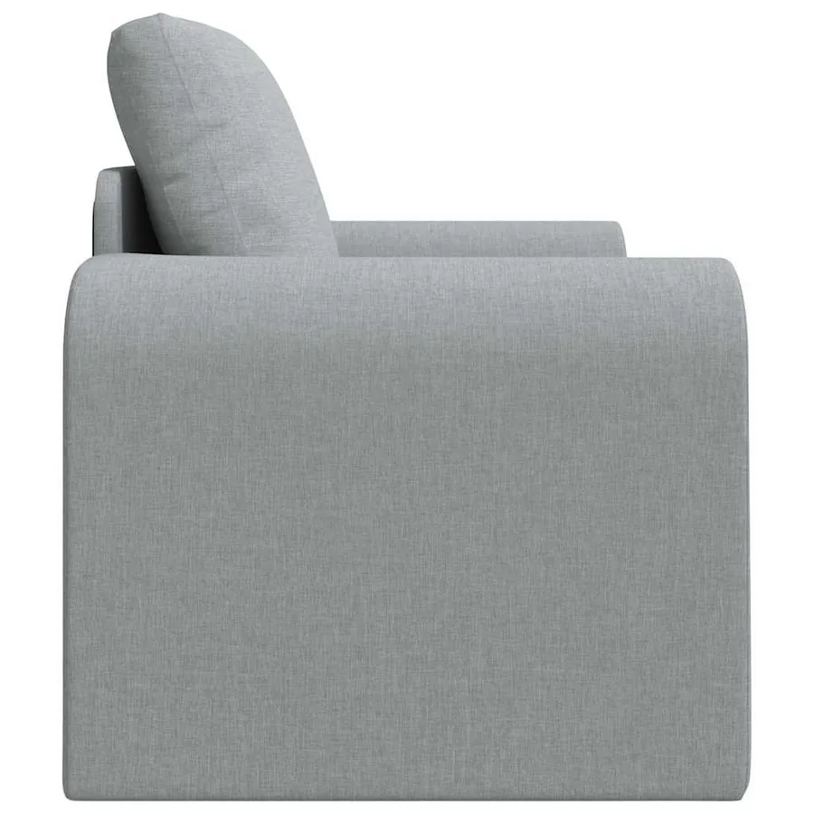 Canapé-Lit Gris clair 98 x 71 x 83 cm tissu - 5