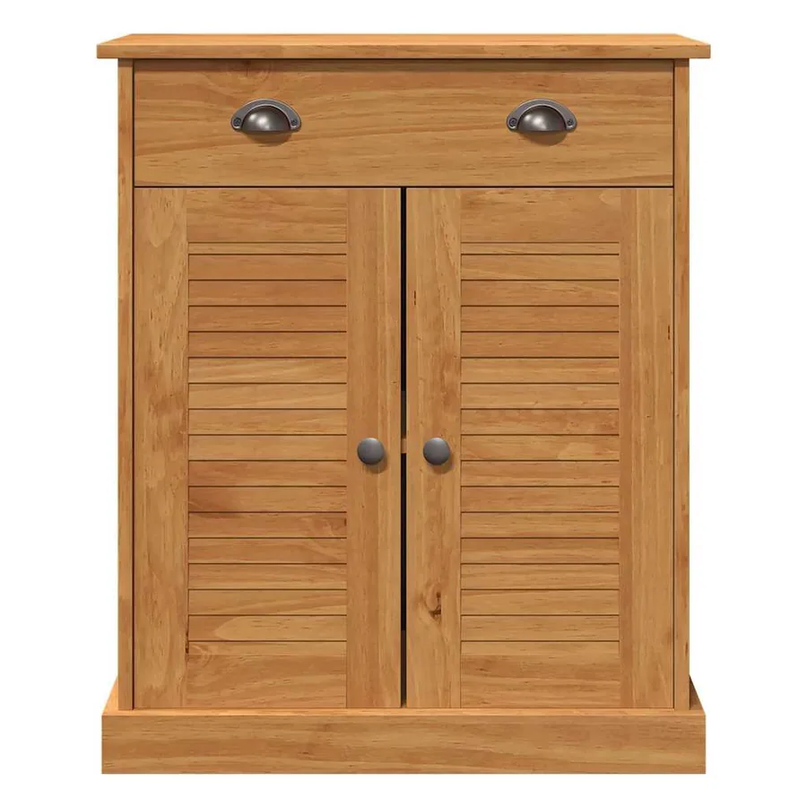 Armoire de salle de bain avec porte VIGO Marron et Marron Miel - 6