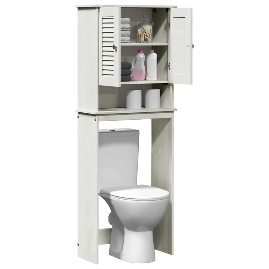 Armoire de toilette avec étagère VIGO Blanc et Blanc Antique - 3