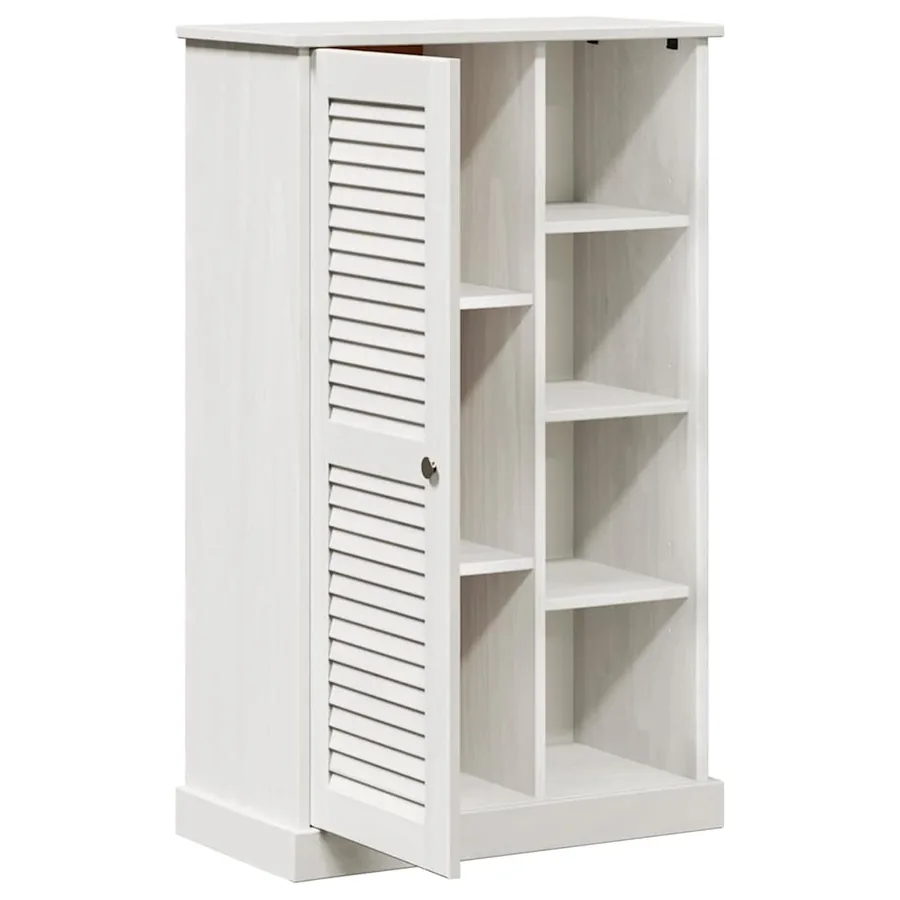 Armoire de salle de bain avec porte VIGO Blanc et Blanc Antique - 5