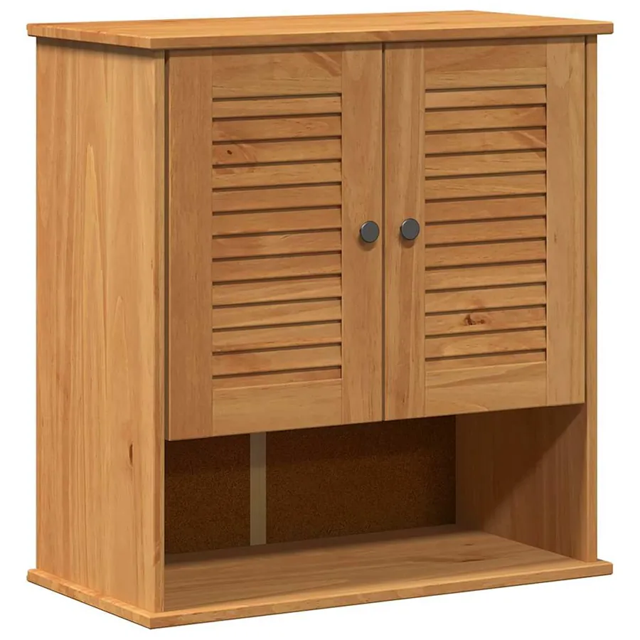 Armoire de salle de bain avec porte VIGO Marron et Marron Miel - 2