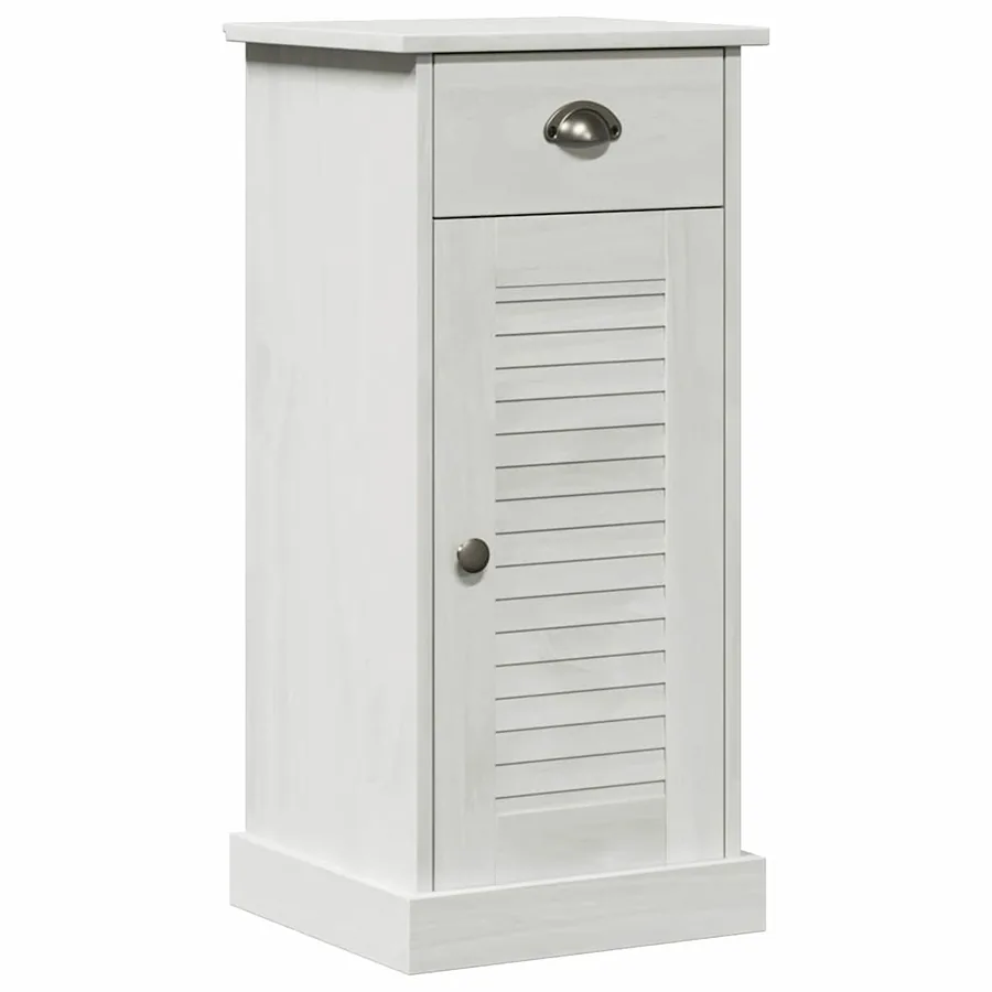 Armoire de salle de bain VIGO 2 pcs Blanc et Blanc Antique - 5