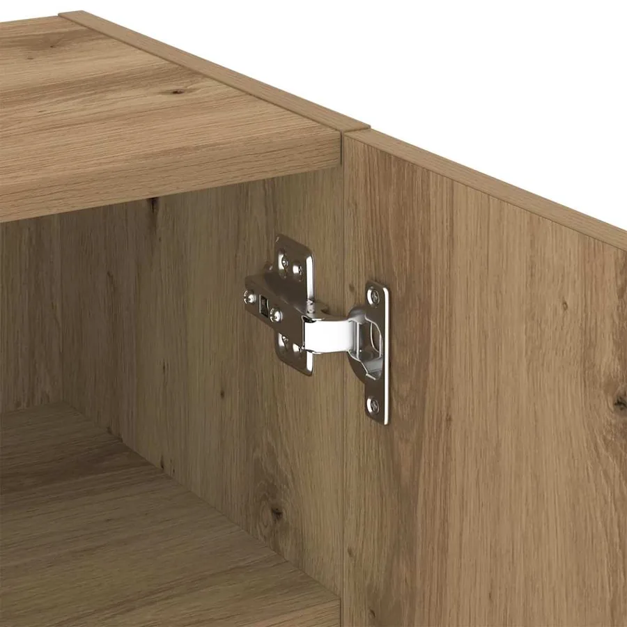 Ensemble meuble TV 40,5 x 30 x 102 cm Chêne artisanal - 10