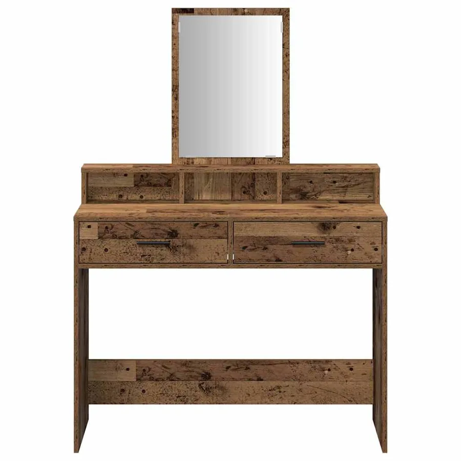 Table de Toilette avec tiroir Bois ancien 100 x 41 x 140 cm - 6