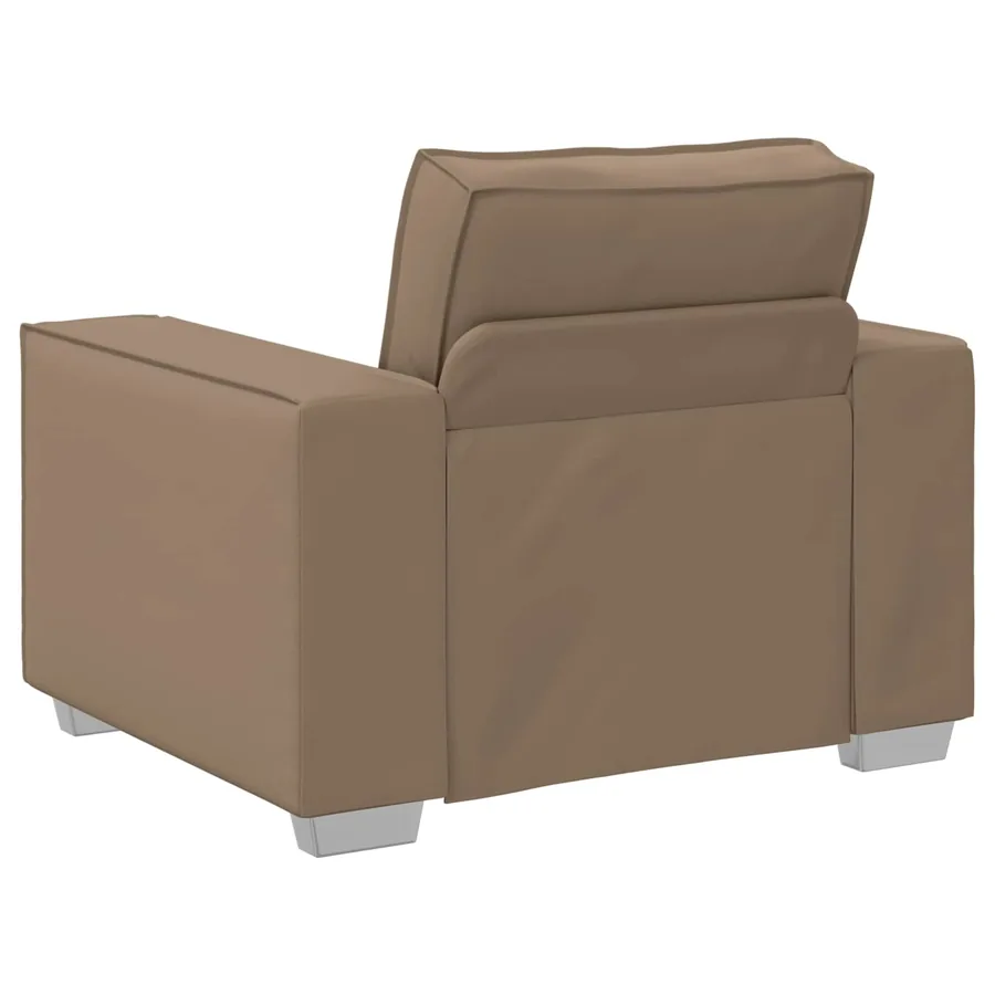 Fauteuil Cappuccino 100 cm Simili cuir - 5