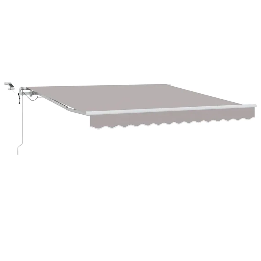 Auvent rétractable Gris clair 300 x 250 cm Polyester - 2