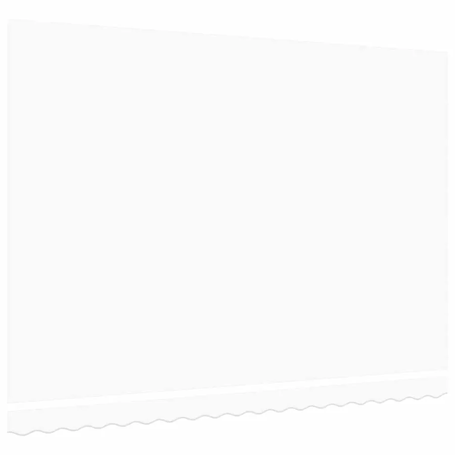 Toile de rechange pour auvent Blanc 4,5 × 3,5 m Polyester - 4