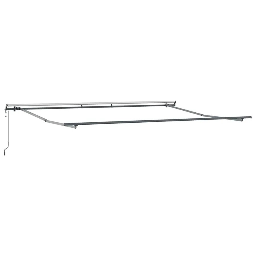 Auvent rétractable Beige 400 × 350 cm Tissu et Aluminium - 4