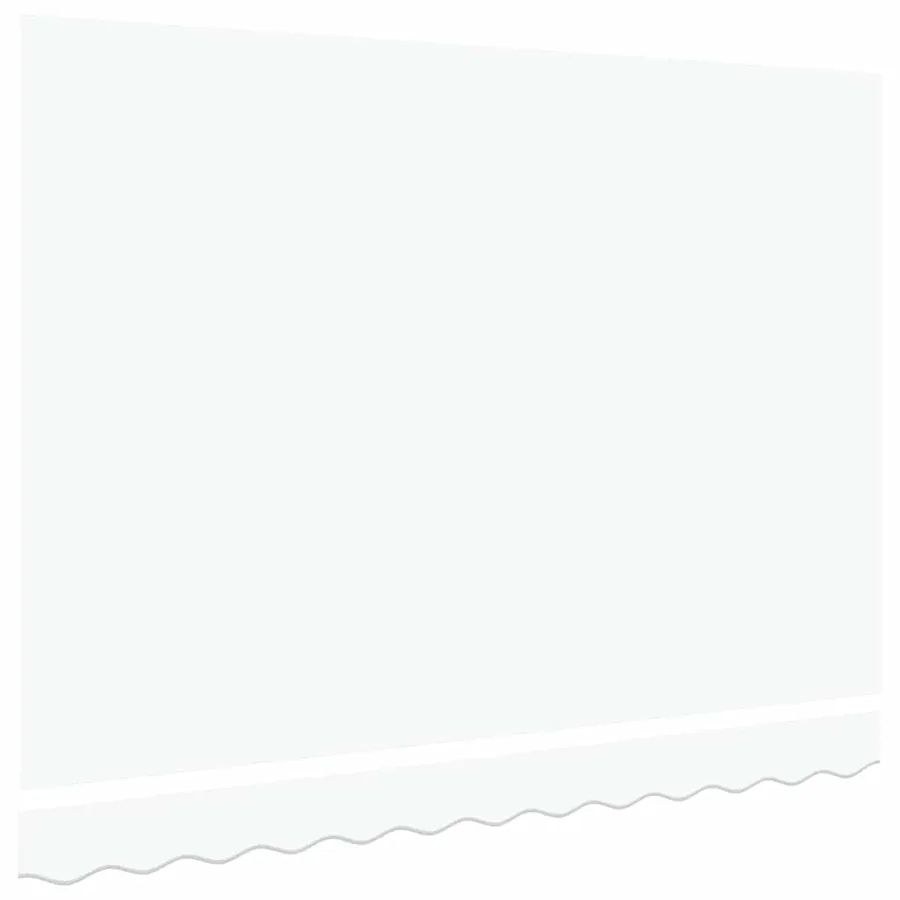 Toile de rechange pour auvent Blanc 2,5 x 2 m Polyester - 4