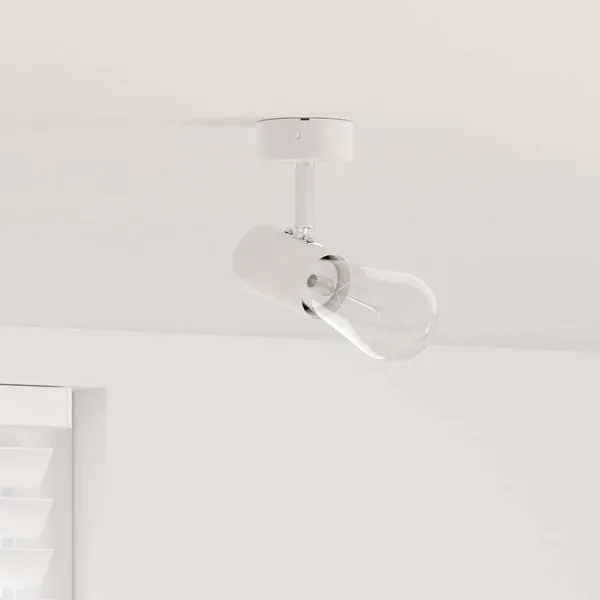 Spot de plafond Blanc 6,5 x 6 x 11,5 cm Métal