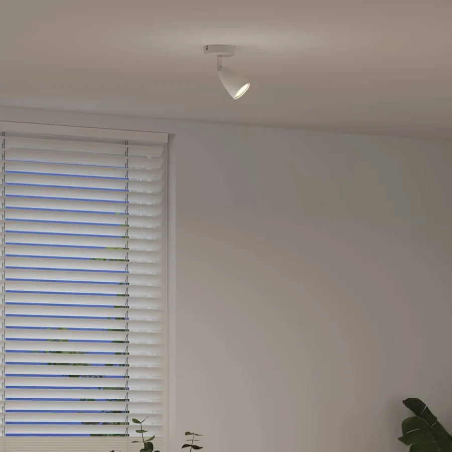 Spot de plafond avec des projecteurs Blanc 8 x 8 x 14 cm Métal - 4