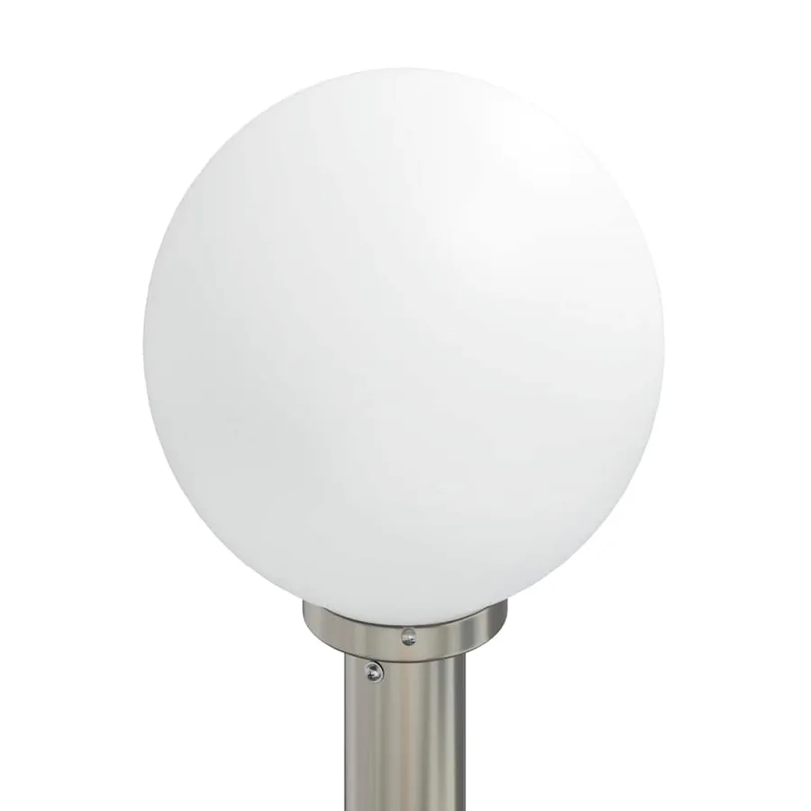 Borne lumineuse avec détecteur 80 cm en acier inoxydable IP44 - 7