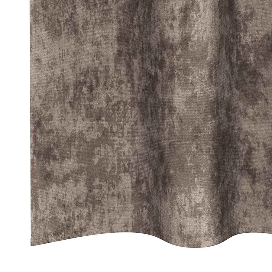 Rideaux en velours 2 pcs Cappuccino 260 x 140 cm Velours - 6