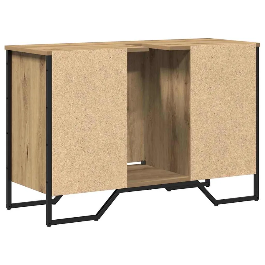 Meuble de Lavabo de Salle de Bain Chêne artisanal - 7