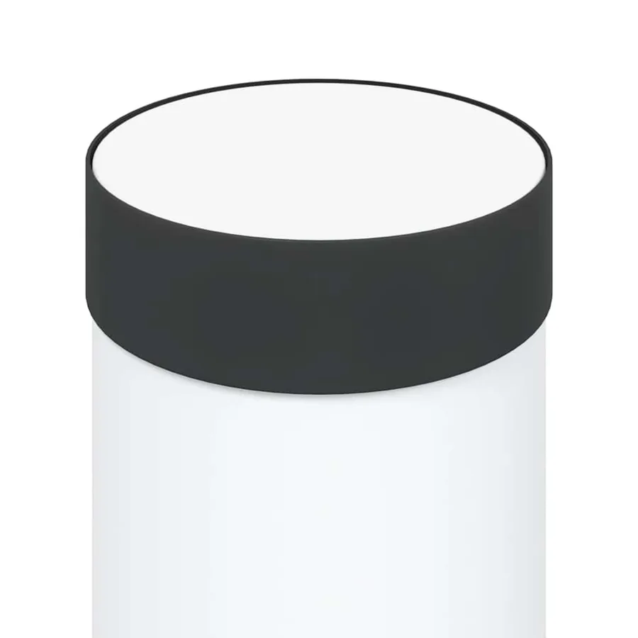 Bornes lumineuses avec détecteur et prise lot de 3 110 cm acier inoxydable IP44 - 6