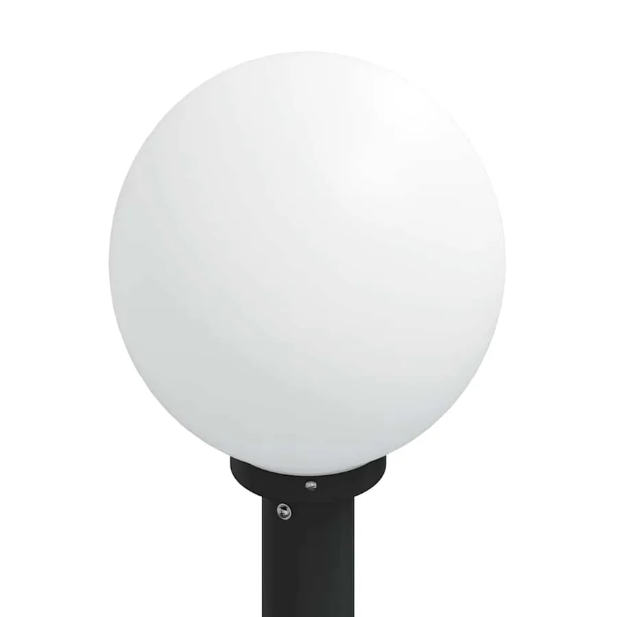 Bornes lumineuses avec sortie lot de 3 80 cm noir IP44 - 6