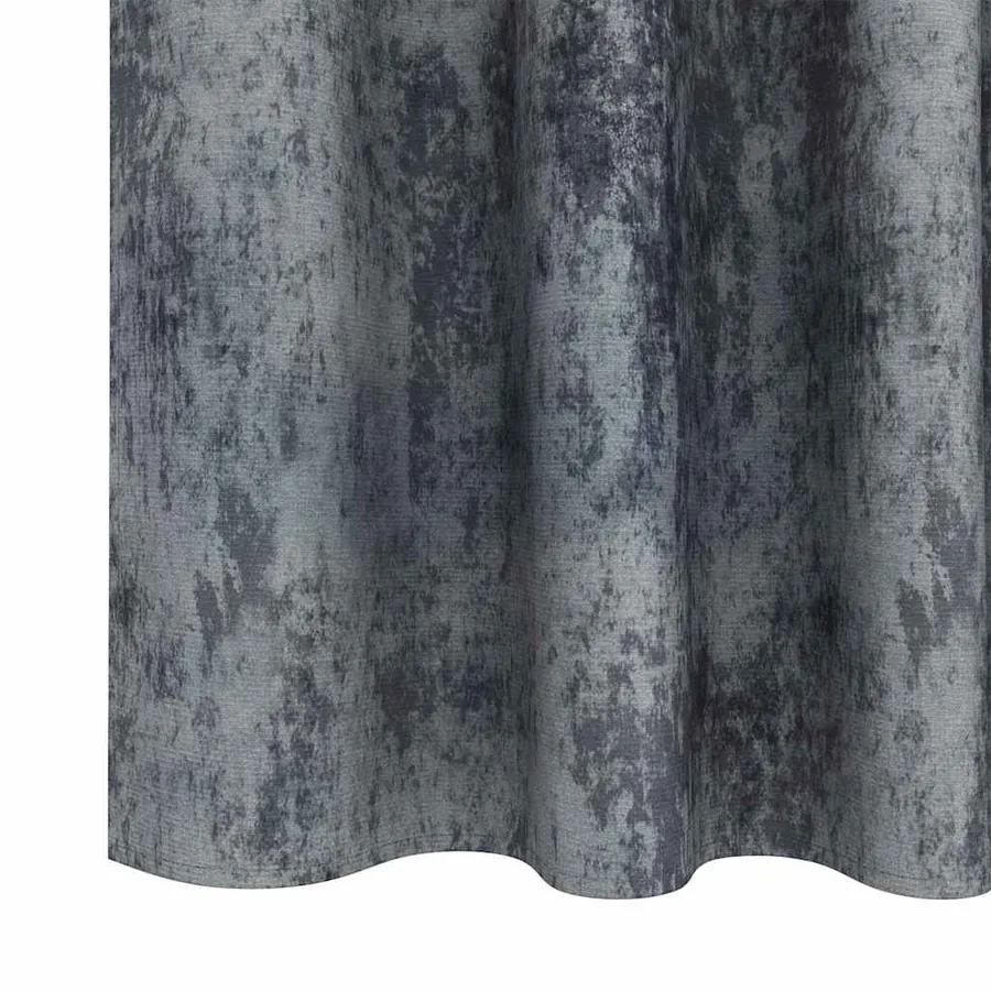 Rideaux en velours 2 pcs Gris Argenté 260 x 140 cm Velours - 6