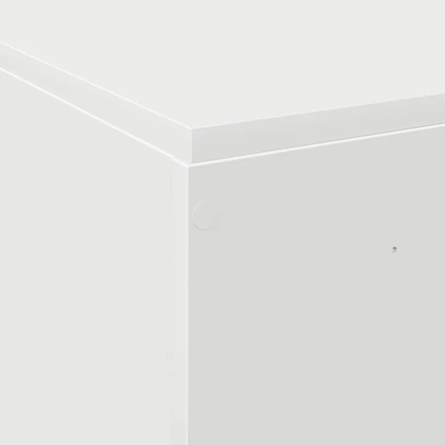 Cadre de lit avec rangement avec stockage Blanc 150 x 200 cm - 12