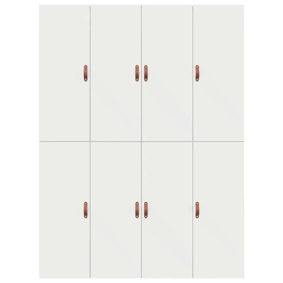 Cadre de lit avec rangement avec stockage Blanc 150 x 200 cm - 9