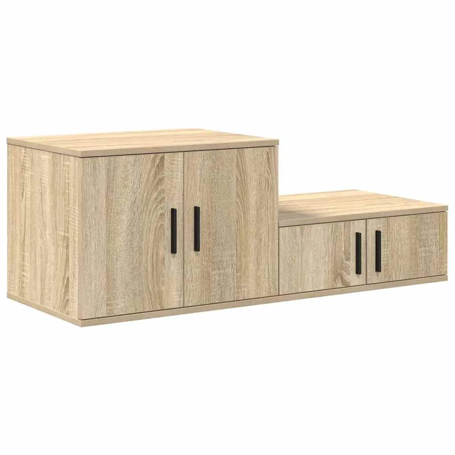 Armoire de rangement 2 pcs Chêne Sonoma 108 x 41 x 40 cm - 5