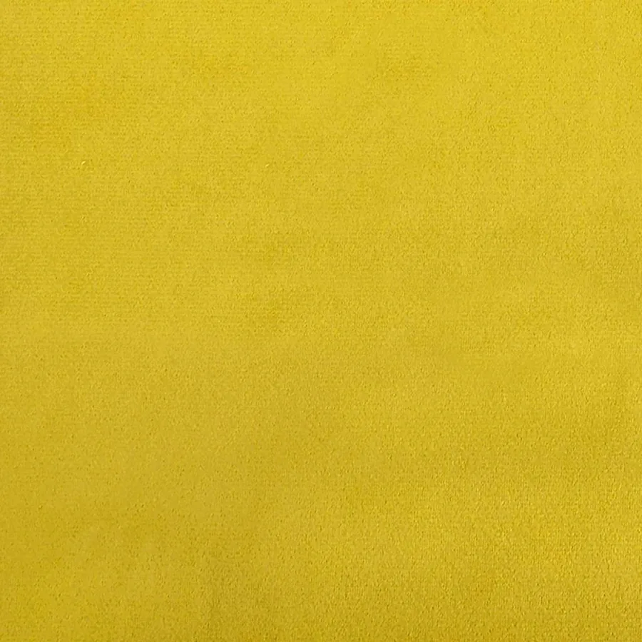 Fauteuil œuf Jaune Velours - 9