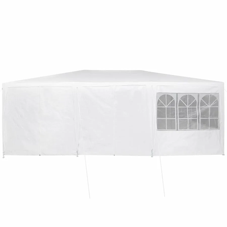 Tente de fête Blanc 600 x 400 x 266 cm Polyéthylène - 8