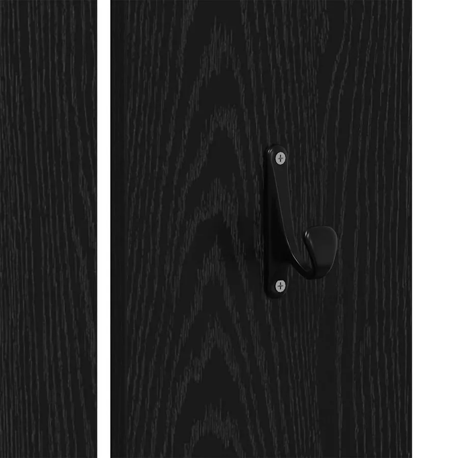 Ensemble de meubles d'entrée 3 pcs Chêne noir 80 x 31 x 40 cm - 11