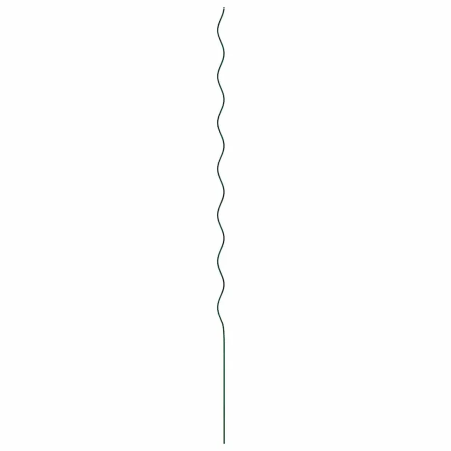 Soutien de plante 50 pcs Vert 170 x 0,6 x 0,6 cm Acier - 5