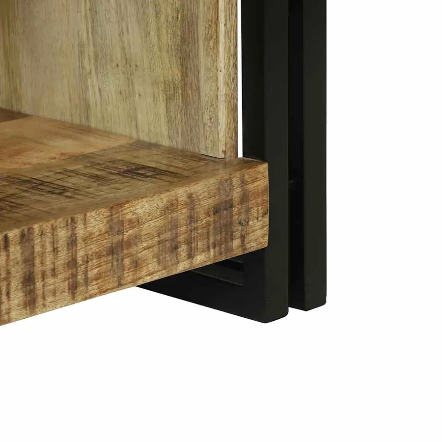 Table basse Marron 90 x 50 x 38 cm Bois de mangue massif - 7